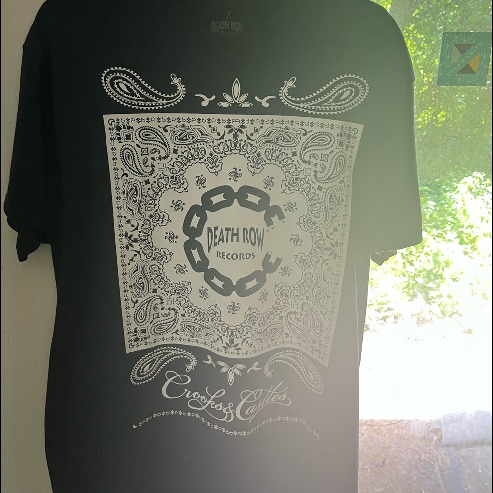 CROOKS AND CASTLES x DEATH ROW COLLAB TEE